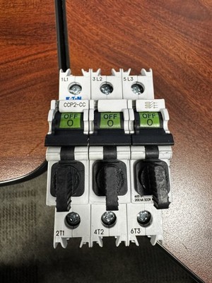 Eaton Bussmann CCP2-3-30CC Series CCP UL98 Fusible Disconnect 600VAC 125VDC 30A