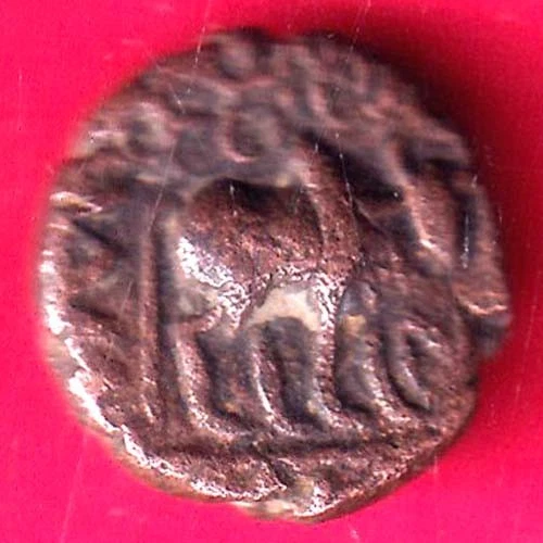 ANCIENT INDIA RARE COPPER COIN #N2