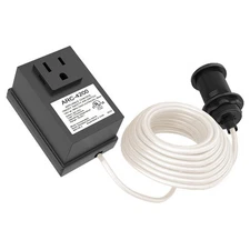 Moen ARC-4200 Garbage Disposal Air Switch Controller Base Single Outlet - Chrome