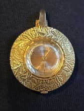 Vintage SORNA Kettenuhr Swiss Made | 70er Jahre | Handaufzug | Vergoldet | Läuft