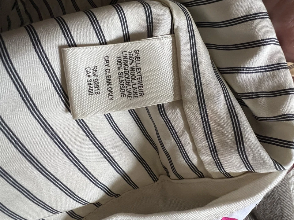 Juicy Couture Wool Silk Lined Pants Womens 27 Trousers - Image 4 of 4