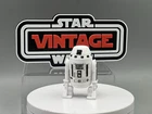 Vintage Custom Star Wars Figure R0-4LO Astromech Droid Kenner 3.75”