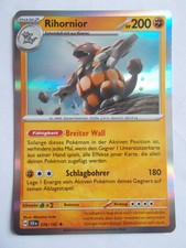 Pokemon Karten Stellarkrone 76/142 Rihornior