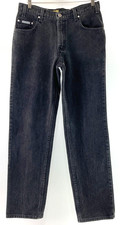 Vintage Levi's Silver Tab Jeans Men's 32x32 Fit 30x29 Lean Black Made in USA