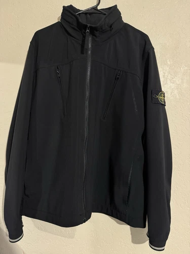 Giacca Stone Island Light Soft Shell R Navy