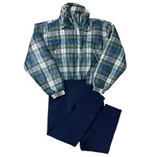 Tuta sci snowboard Colmar vintage pezzo unico anni 90 retrò check pazza donna grande