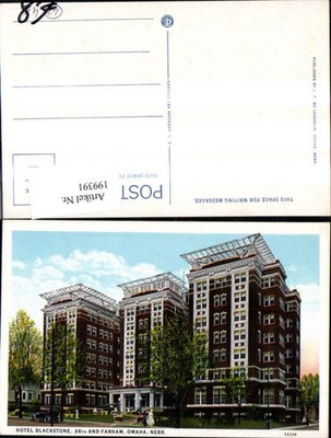 199391,Nebraska Omaha Hotel Blackstone 36th and Farnam 