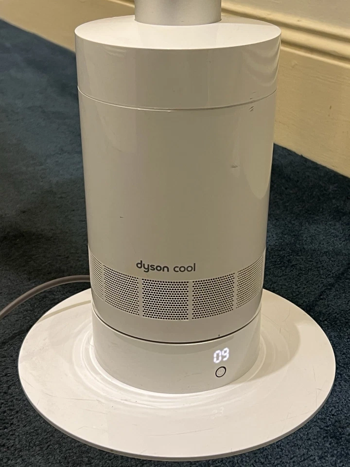 DYSON Cool AM08 Air Multiplier Pedestal Floor Standing Fan White No Remote WORKS - Image 3 of 4