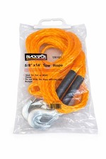 Blackspur TR101 Tow Rope 5/8” x 14ft Car Recovery with Hooks  Cheapest on eBay