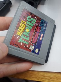 Nintendo Virtual Boy Console Headset + Mario Tennis  FOR PARTS, READ DESCRIPTION