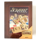 New ListingSCRABBLE Vintage Wooden Bookshelf Edition Board Game 2009 Parker Bros *NEW Seal