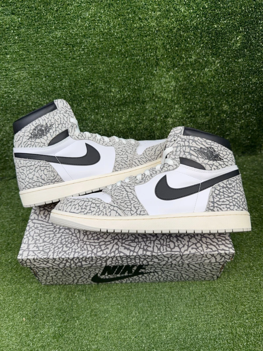 Jordan 1 Retro OG High White Cement for Sale | Authenticity