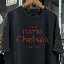 The Hotel Chelsea -Wash Aged T-Shirt Black XL