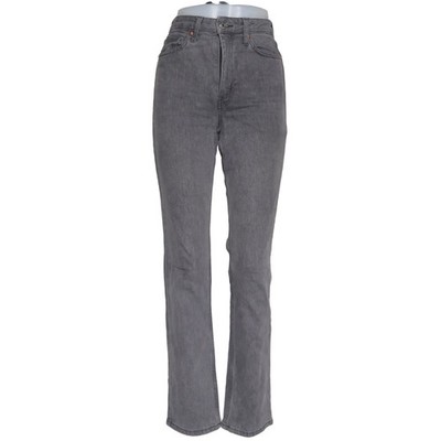 &Denim by H&M, Jeans, Größe: 34, VINTAGE STRAIGHT HIGH WAIST, Grau #jAJ