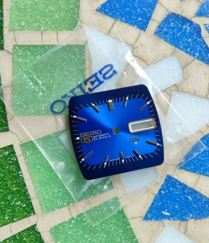 Vintage Watch Seiko 5 6106-5480 DX Blue Dial Nos