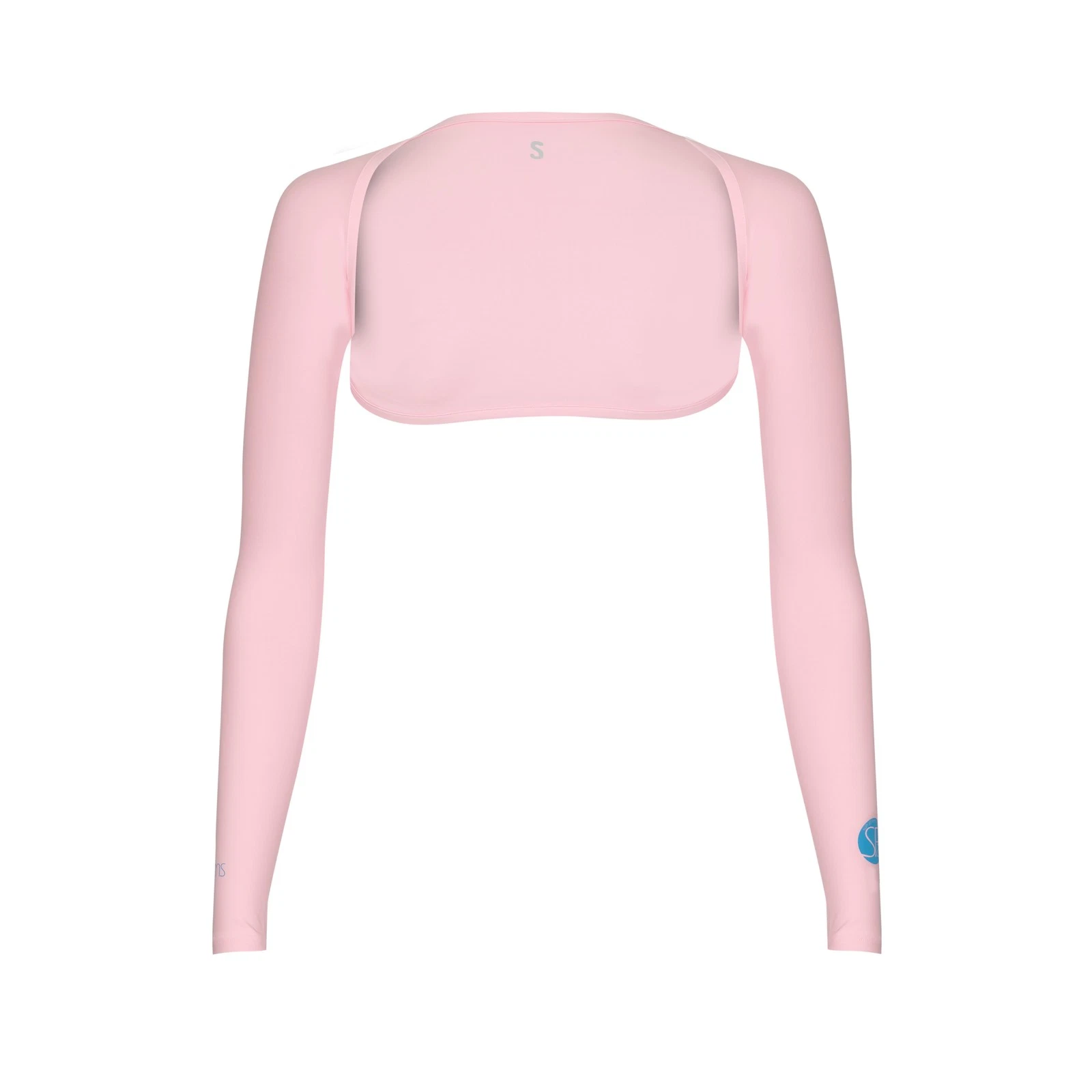 Sparms Sun Shoulder Wrap Plain Logo Pink Arm Sleeves Sun UV Protection Unisex M