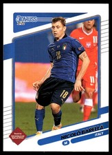 Nicolò Barella 2021-22 Donruss #84 Italy Soccer READ FREE SHIPPING AutographDen