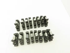Elesta 119644 SGR 282 Relay 24VDC 8A/250VAC Lot of 16 with Bases
