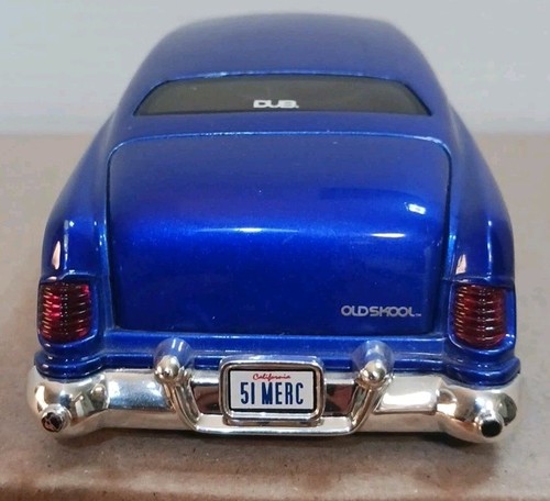 JADA Dub City OldSkool 1951 FORD MERCURY 1/24 Scale Diecast Model BLUE - Picture 4 of 5