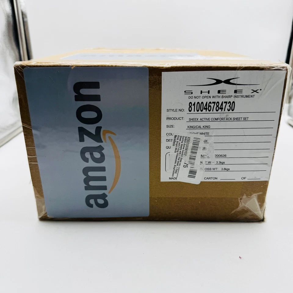 SHEEX Original Performance FLAT Sheet only King/Cal King ( Bright White ) - Image 3 of 4