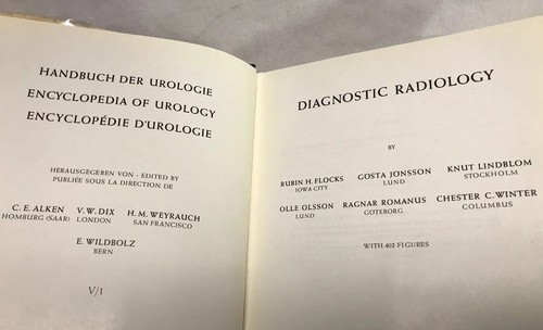 1962 1st Ed🚩ENCYCLOPEDIA of UROLOGY V/1-DIAGNOSTIC RADIOLOGY Springer-Verlag - Picture 9 of 12