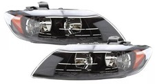 FIT AUDI Q7 Q-7 2007-2009 LEFT RIGHT HALOGEN HEADLIGHTS HEAD LAMPS LIGHTS