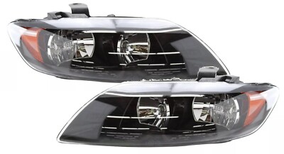 FIT AUDI Q7 Q-7 2007-2009 LEFT RIGHT HALOGEN HEADLIGHTS HEAD LAMPS LIGHTS