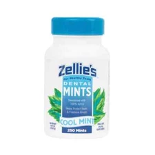 Zellie's | 100% Xylitol Sugar Free Cool Mint Breath Mints | Non-GMO, Low-Calo...