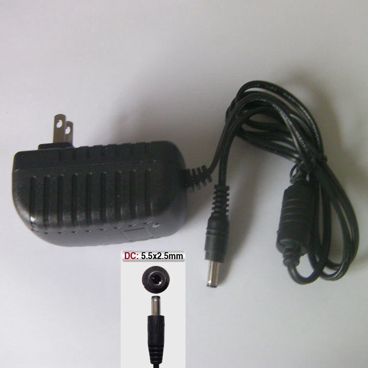 AC 110-220V To DC 12V 2A 5.5X2.5mm Adapter Power Supply Charger 2000mA US Plug - Image 2 of 4