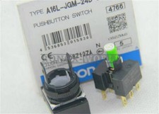 1PCS New Omron push button switch A16L-JGM-24D-2