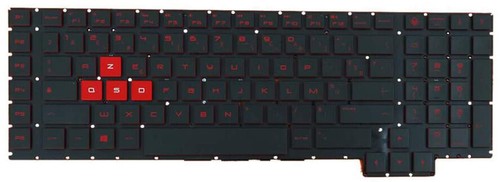 Touche de Clavier Français pour HP Omen 15-CE / 17-AN - Picture 2 of 3