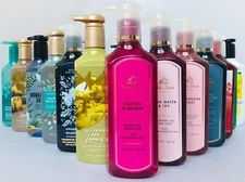 Bath & Body Works GEL HAND SOAP WITH NATURAL ESSENTIAL OILS SET OF 3 YOU CHOOSE