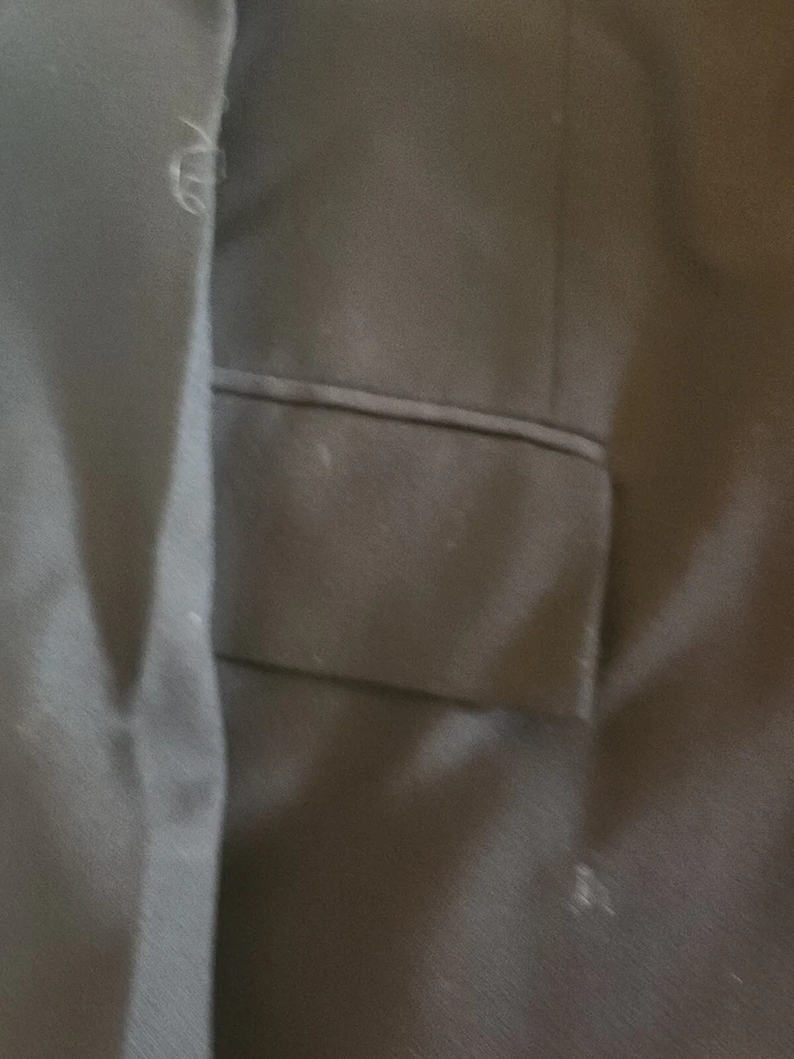 Blazer chaqueta de cena Ryan Seacrest Distinction para hombre 38S calce clásico estilo lana 1 Foto 3 de 4