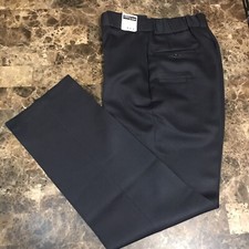 NWT FLYING CROSS 35233 WOMENS 34x45 100 POLY UNIFORM PANTS LAPD NAVY NO HEM