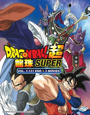 Dragon Ball Super (VOL.1 - 131 End + 3 Movie) ~ All Region