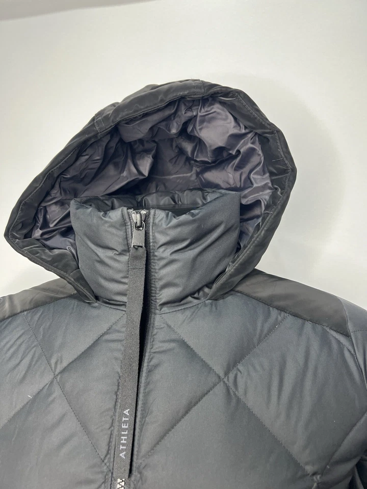 Chaqueta Abrigo Plumero Athleta Largo Completo Boulevard Down Puffer Mujer’s XP Foto 2 de 4