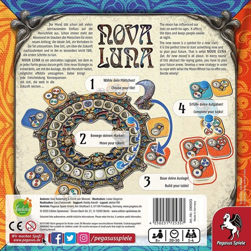 NOVA LUNA BOARD GAME - Picture 3 of 6