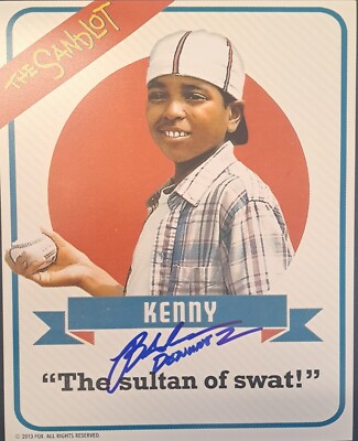 Brandon Adams The Sandlot Kenny Denunez Signed 8x10 Pic Autograph