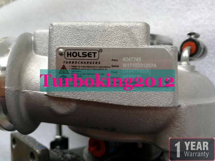 NEW GENUINE HOLSET HE221W 4043281 4047745CUMMINS ISDe 4.5L