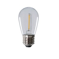 Led Lampe E27 Ø45Mm Neutralweiß 4000K Weihnachtsbeleuchtung Filament 0,5W 50Lm