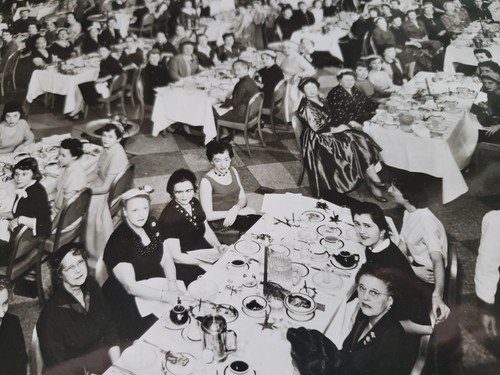10x14" Vintage Photo 1956 Banquet St Louis MO Sheraton Missouri Museum History - Picture 7 of 11