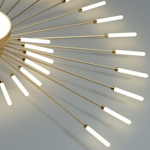 Kitchen Ceiling Lighting Bedroom Ceiling Light LED Lamp Shop Gold Ceiling Lights - Picture 3 of 10