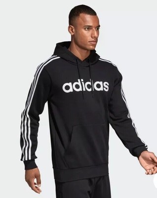adidas three stripe pullover hoodie