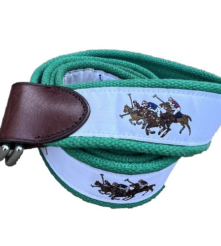 RALPH LAUREN KELLY GREEN GROSGRAIN RIBBON O RING BELT NWT SIZE SMALL Polo Ralph Lauren | Accessories | Polo Ralph Lauren  main image 3