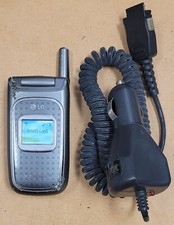 LG C1500 - Gray and Silver  Cingular / AT T  Very Rare Flip Phone - Bundled