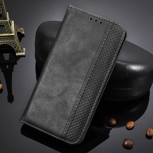 For Motorola Edge (2021) Retro Leather Wallet Flip Stand Case + Screen Protector - Picture 20 of 33