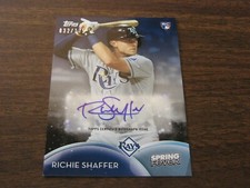 2016 Topps Spring Fever Autograph Richie Shaffer #/175