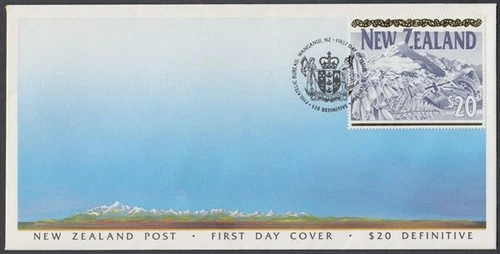 NEW ZEALAND FDC 1994 DEFINITIVE $20 MT. COOK SLANIA (F1141 (18/2)