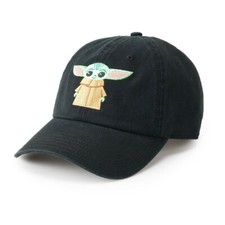 Star Wars The Mandalorian The Child AKA Baby Yoda Embroidered Baseball Cap NWT
