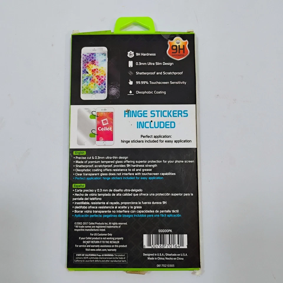 Cellet SGGOOPK Premium Tempered Glass Screen Protector for Google Pixel - Image 2 of 2